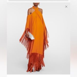 Taller Marmo Mambo tasselled kaftan maxi dress